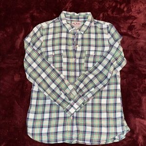 Old Navy flannel, size medium